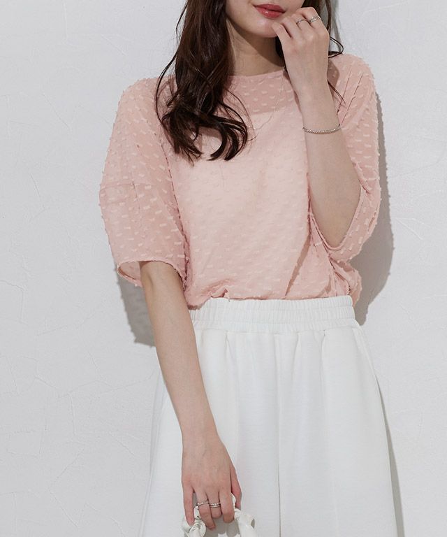 167cm / ライトピンク  / M