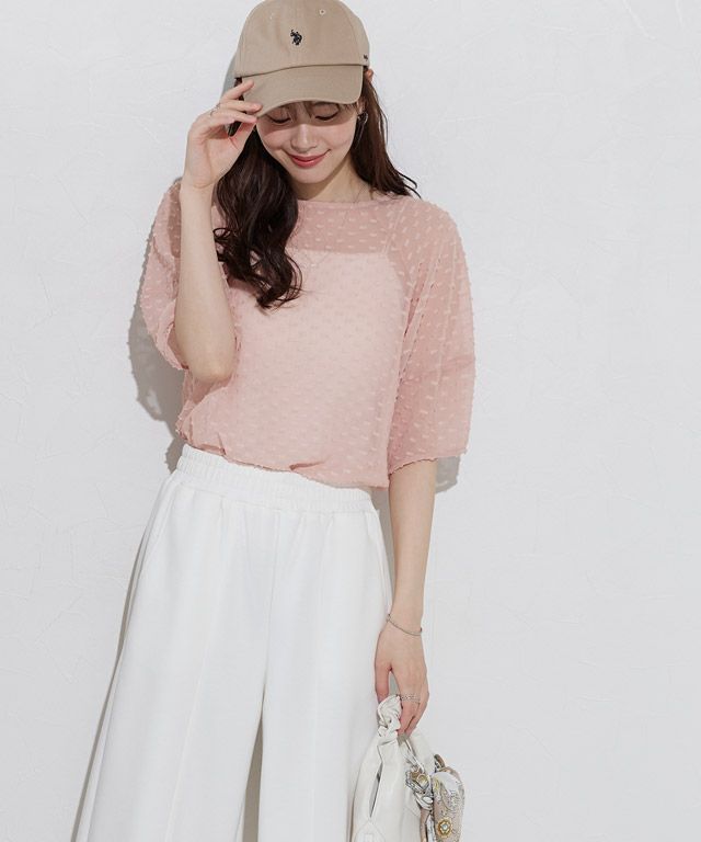 167cm / ライトピンク  / M