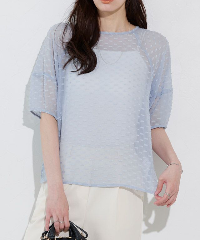 167cm / ライトブルー / M