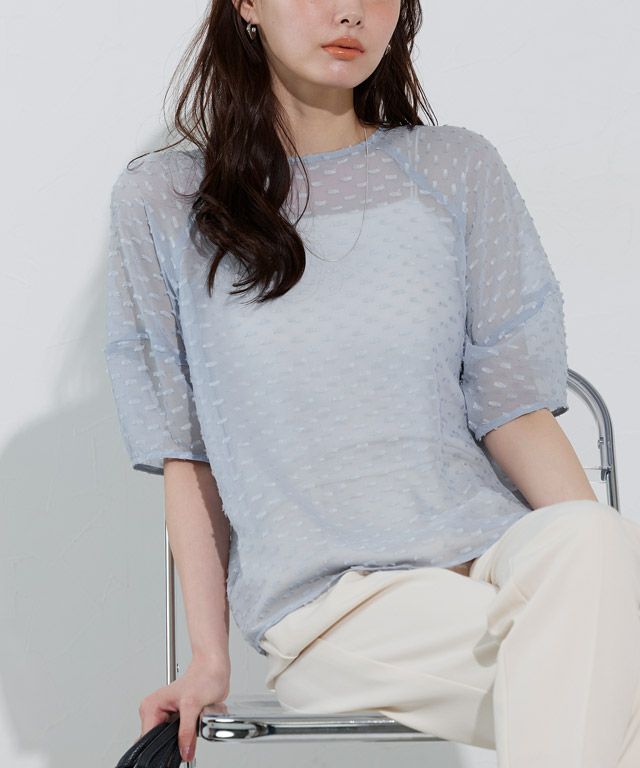 167cm / ライトブルー / M