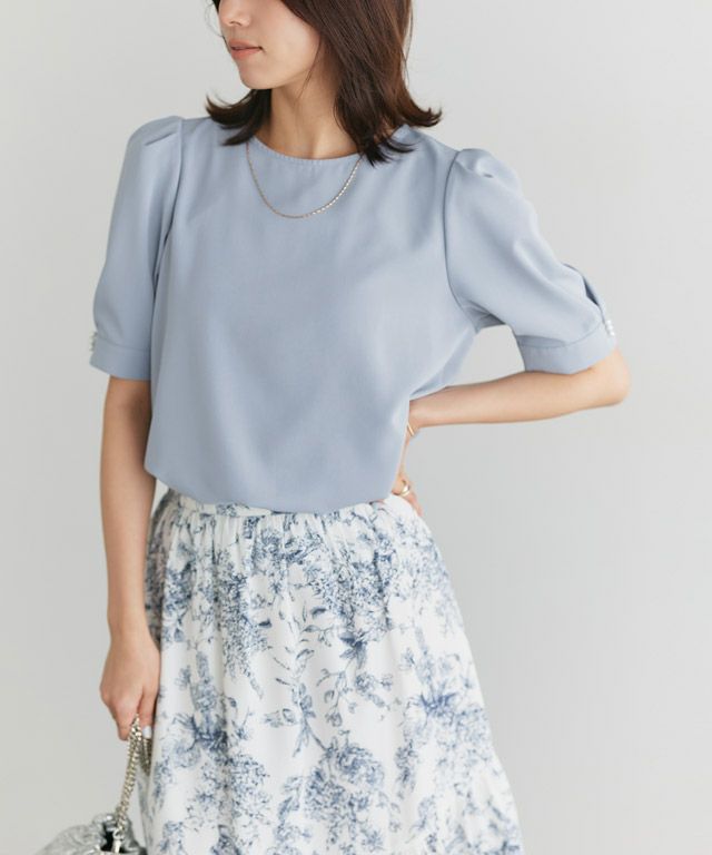 167cm / グレイッシュブルー / M