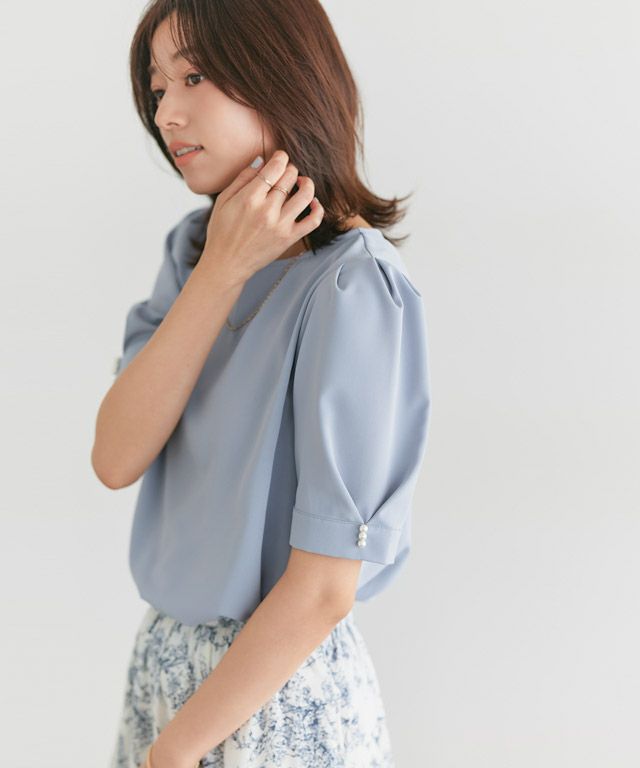 167cm / グレイッシュブルー / M