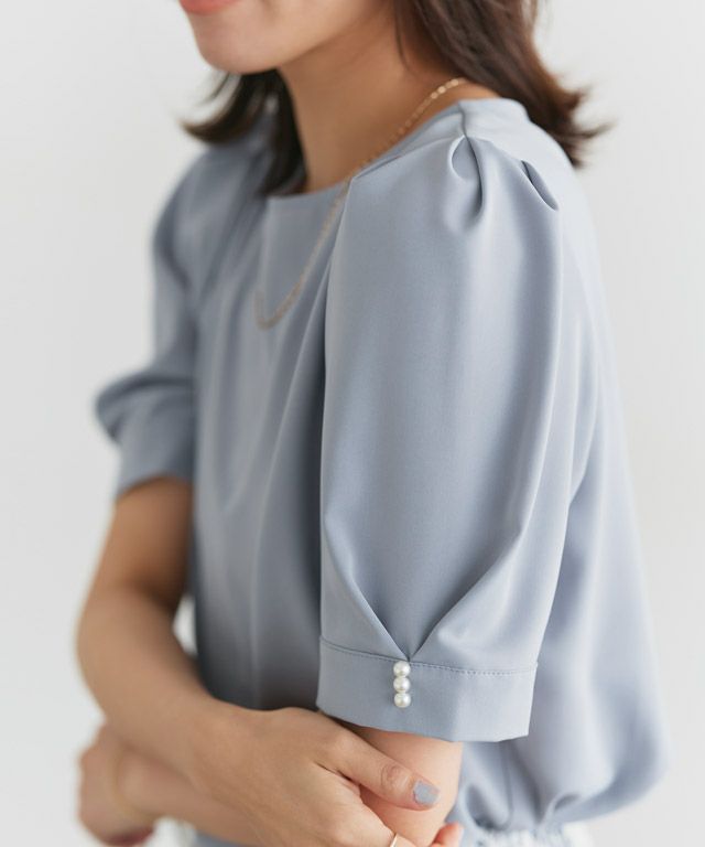 167cm / グレイッシュブルー / M