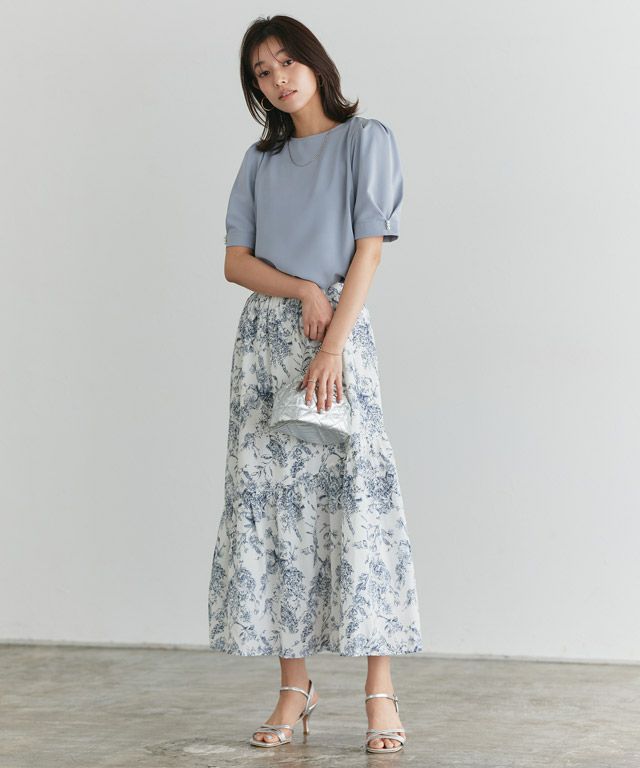 167cm / グレイッシュブルー / M