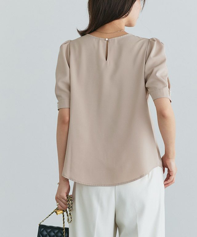 167cm / ピンクベージュ / M