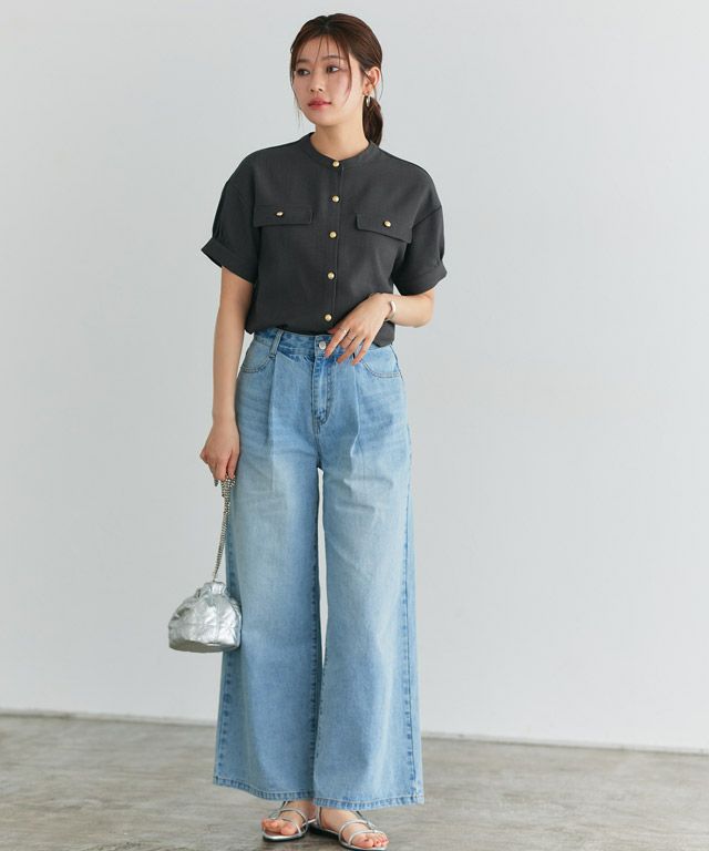 166cm / チャコール / M