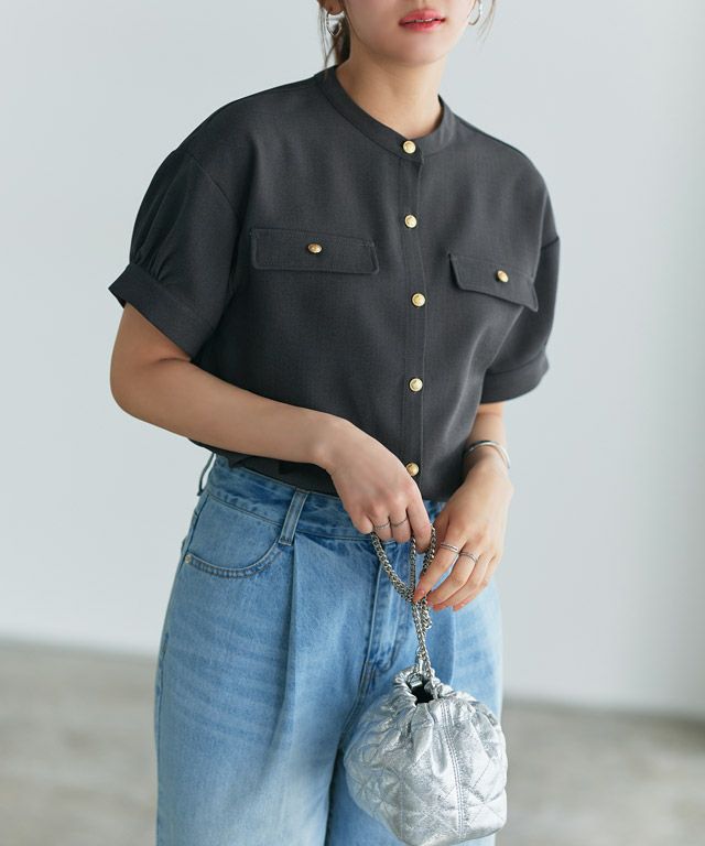 166cm / チャコール / M