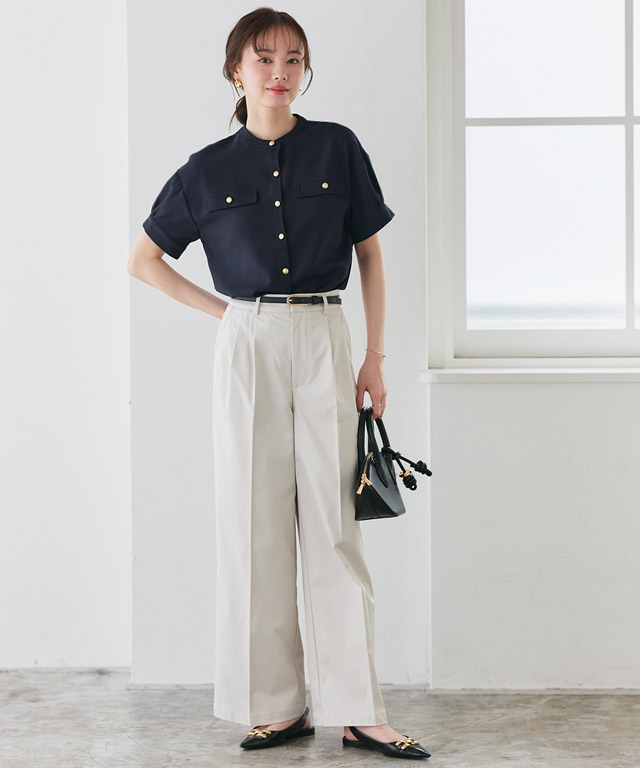 166cm / 杢グレージュ / M