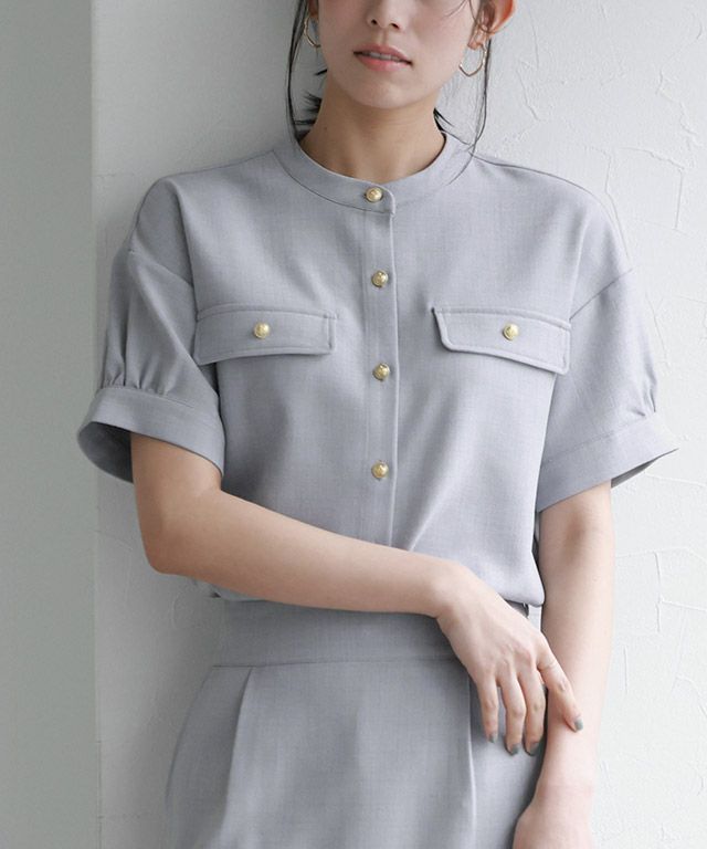 167cm / 杢アイスグレー / M