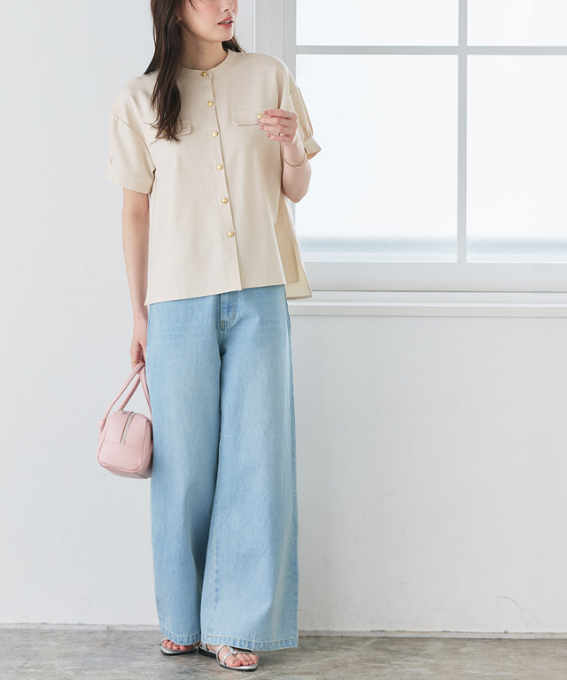 167cm / 杢アイスグレー / M