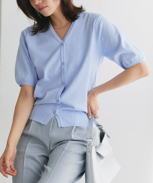 167cm / サックス / M