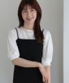 163cm / オフホワイト / ボートネック / M