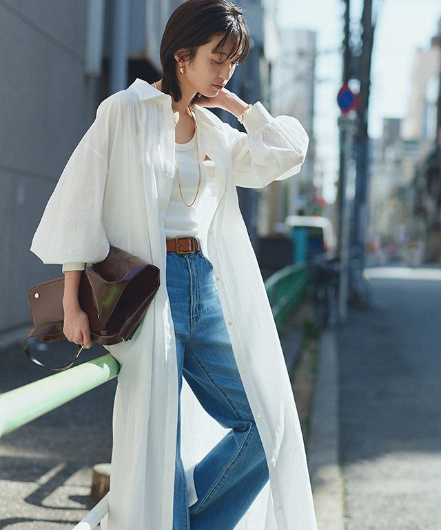 [RASW]ボリュームシャツワンピース