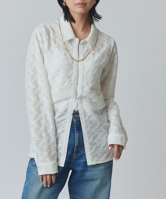 166cm / オフホワイト / M