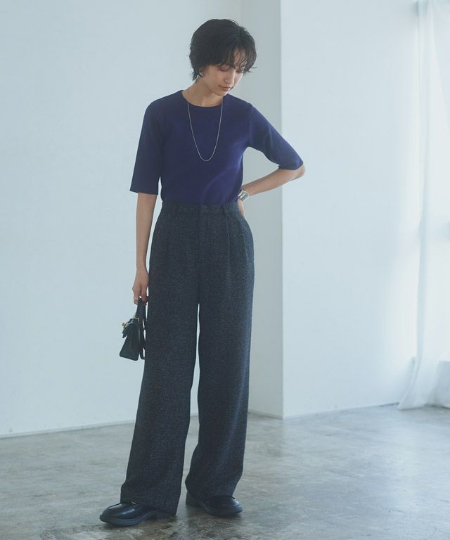 166cm / ブラックミックス / M