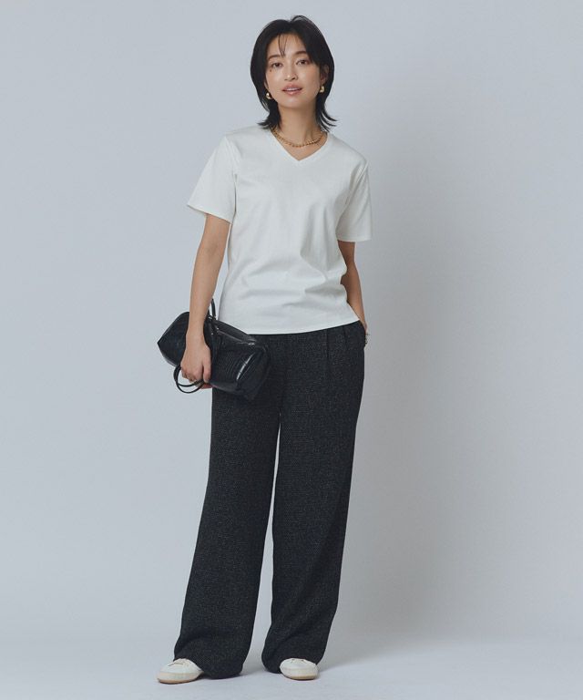 166cm / ブラックミックス / M