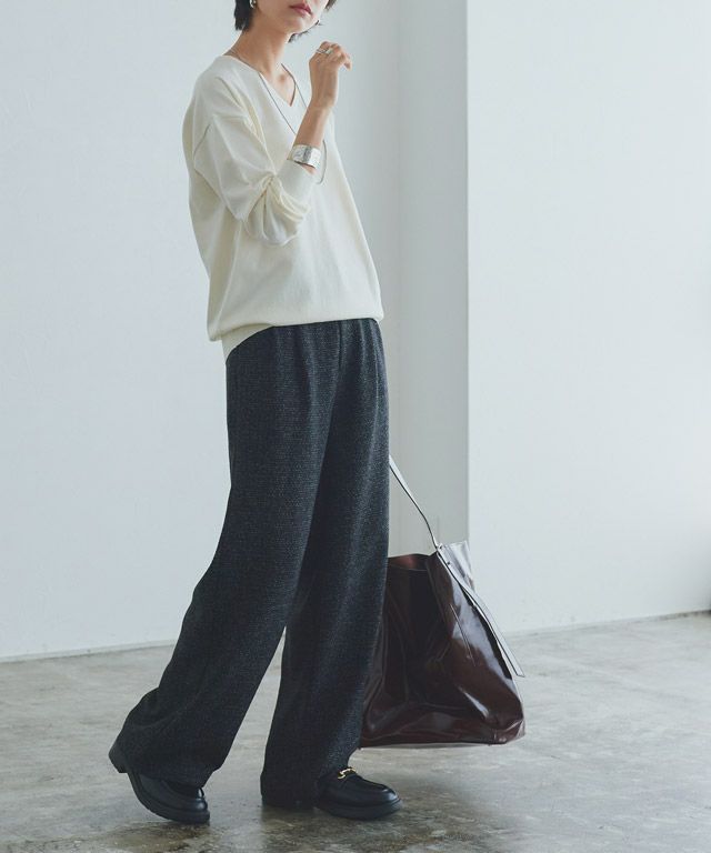 166cm / ブラックミックス / M