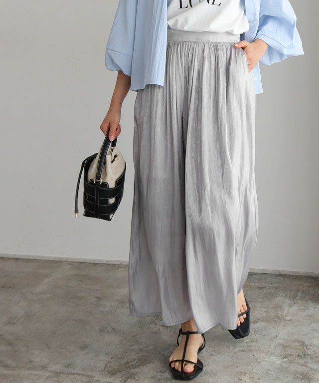 157cm / ライトグレー / M