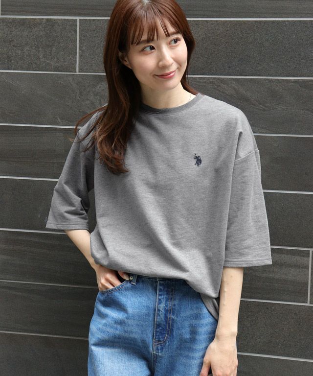 163cm / 杢グレー / M