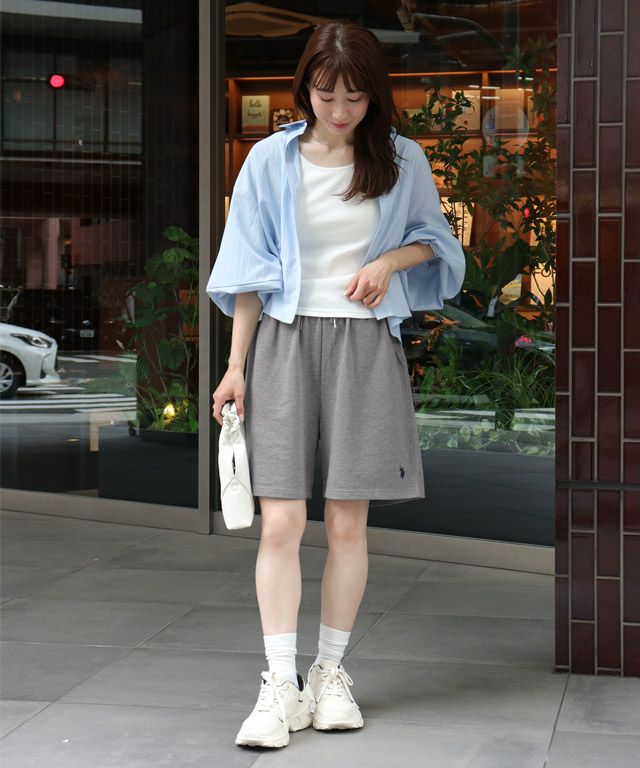 163cm / 杢グレー / M