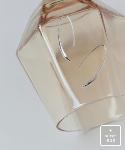 [RASW]silver925フックピアス［Pierrot］【返品・交換不可】 [送料無料]
