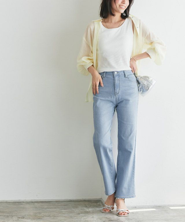 167cm / サックス / M