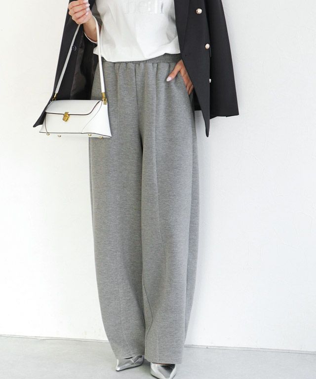 163cm / 杢グレー / M