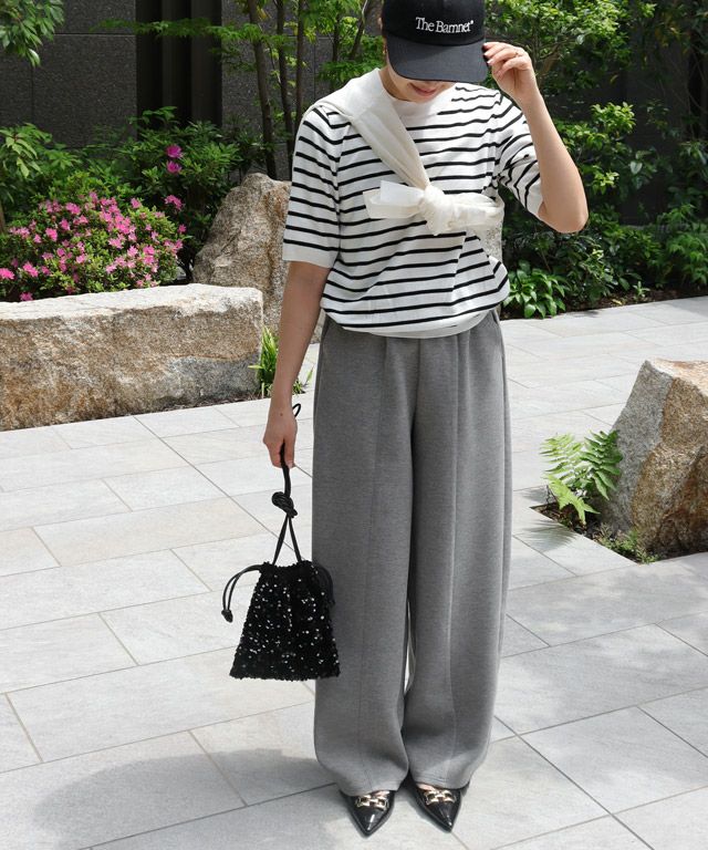 157cm / 杢グレー / M