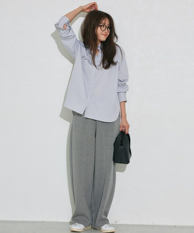 166cm / 杢グレー / M