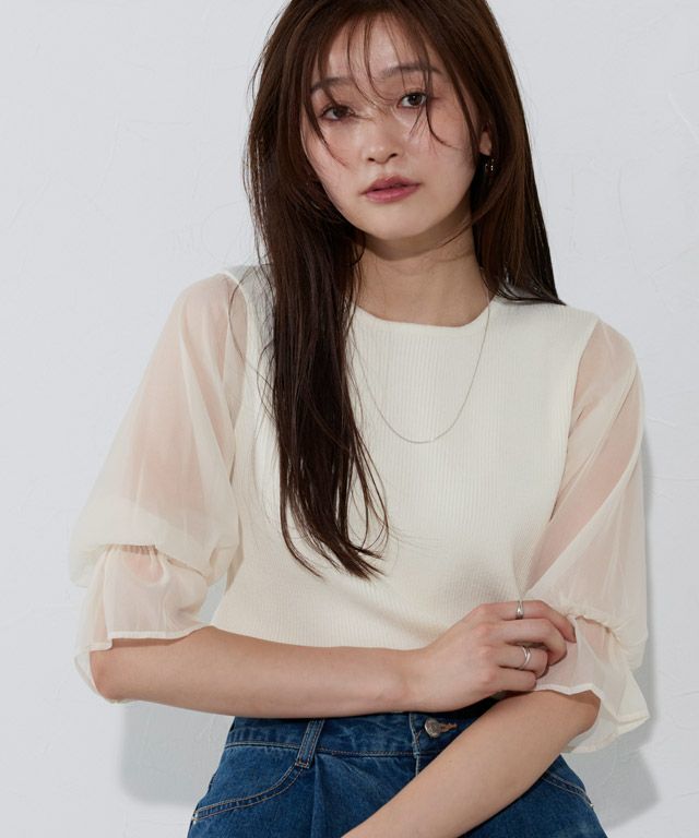 166cm / クルーネック / オフホワイト / M