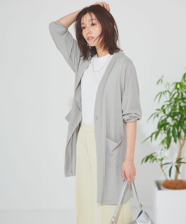 167cm / 杢グレー / M