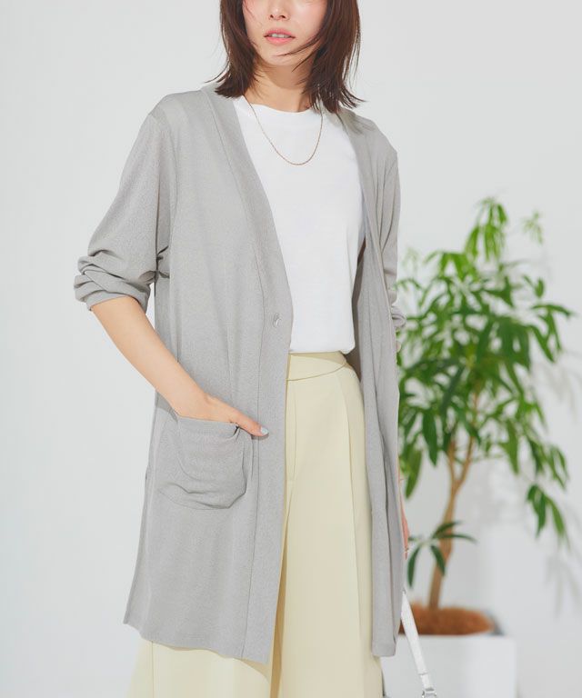 167cm / 杢グレー / M