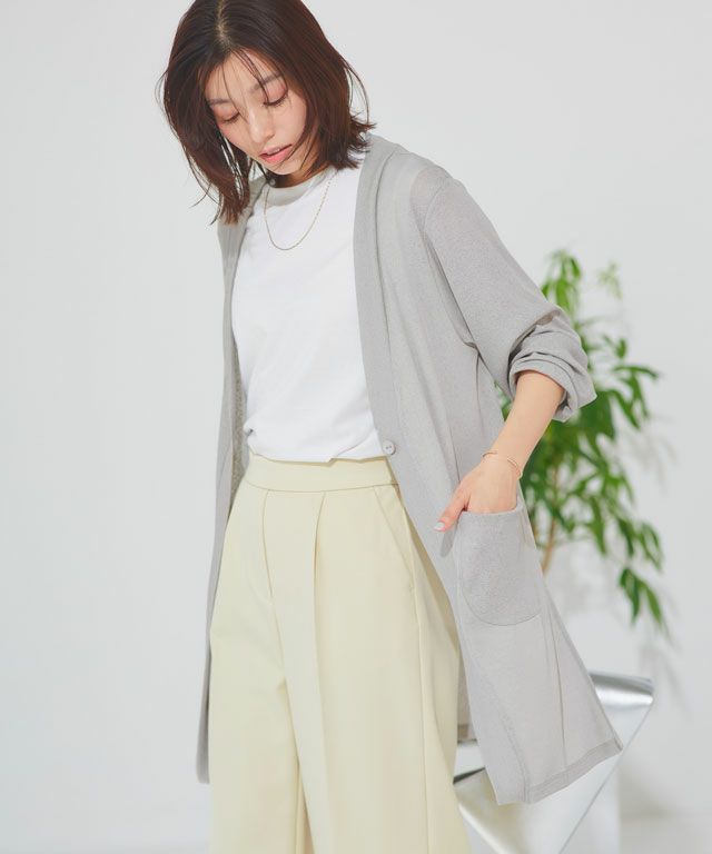 167cm / 杢グレー / M