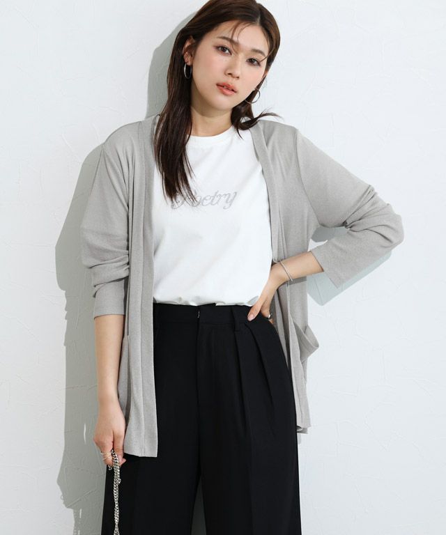 166cm / 杢グレー / M