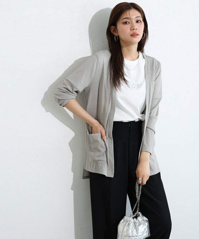 166cm / 杢グレー / M