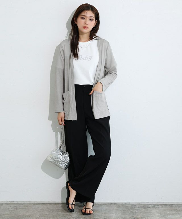 166cm / 杢グレー / M