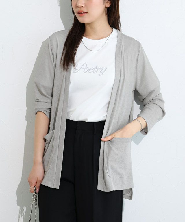 166cm / 杢グレー / M