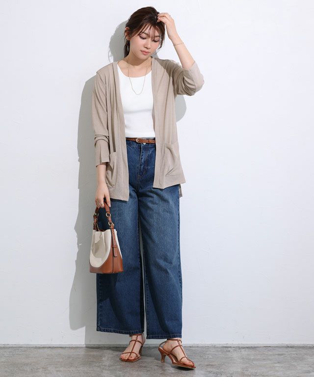 166cm / グレージュ / M