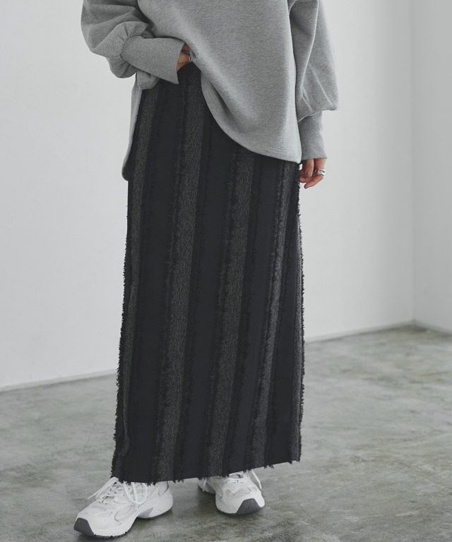 166cm / ブラックミックス / M