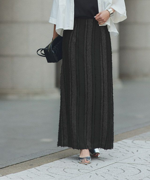 166cm / ブラックミックス / M