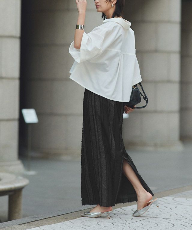 166cm / ブラックミックス / M