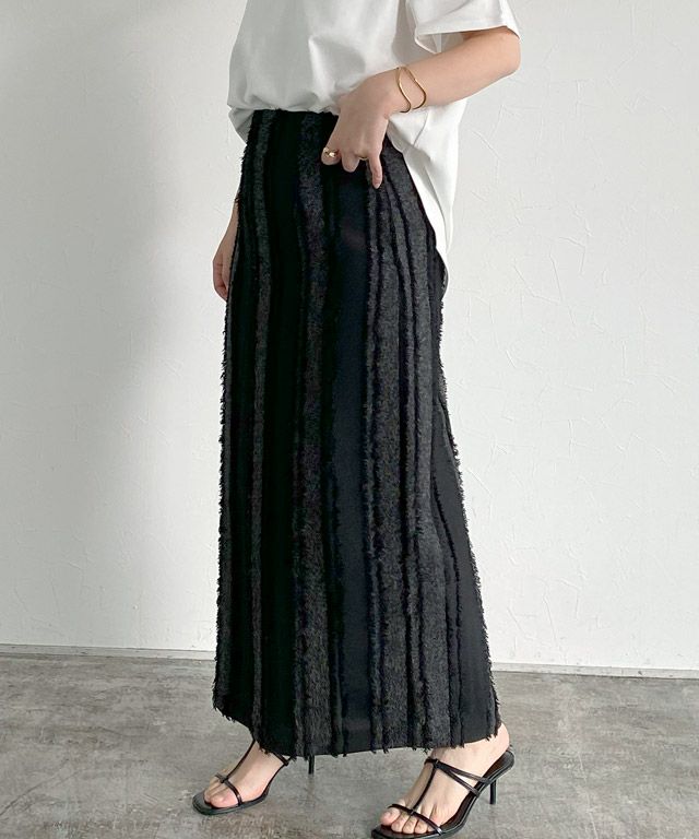 160cm / ブラックミックス / M