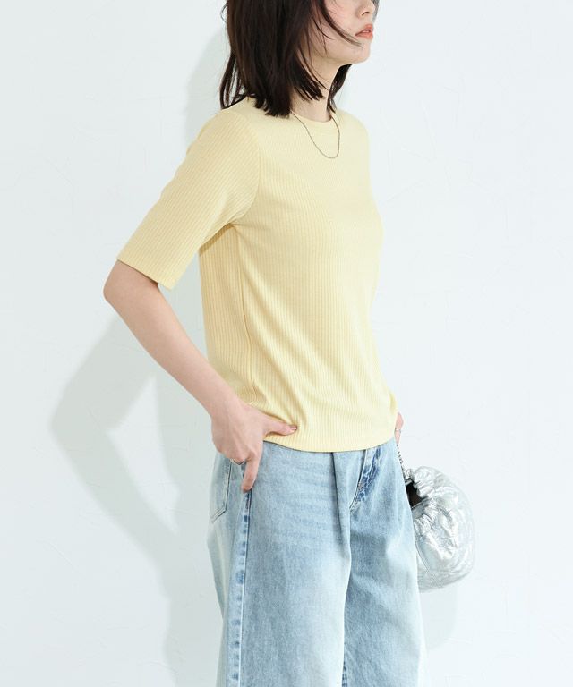 167cm / イエロー / 五分袖 / M
