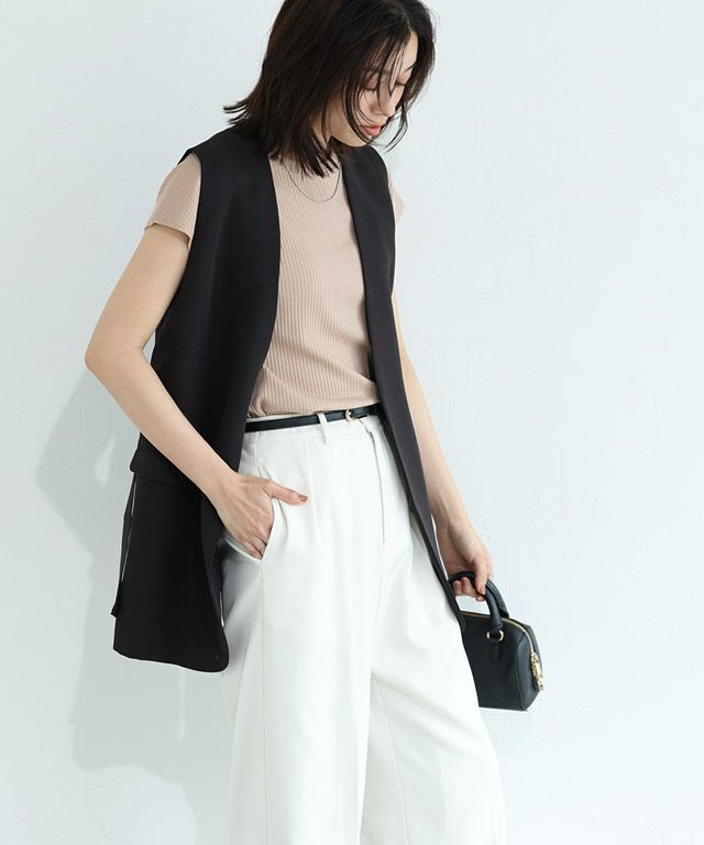 167cm / ベージュ / フレンチスリーブ / M