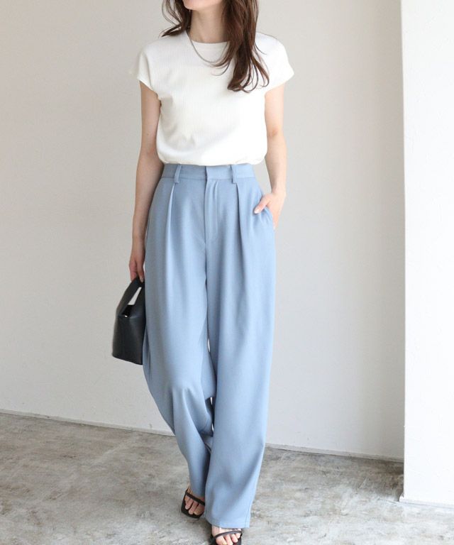 163cm / オフホワイト / フレンチスリーブ / M