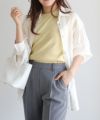 157cm / イエロー / フレンチスリーブ / M