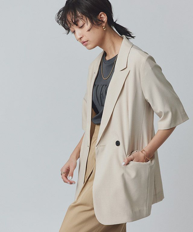 166cm / アイボリー / M