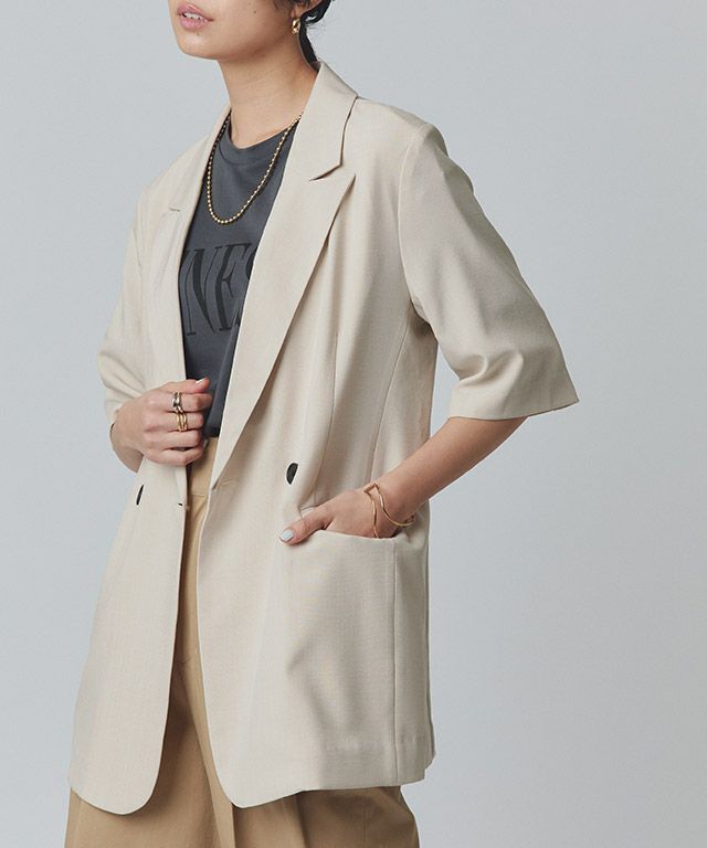 166cm / アイボリー / M