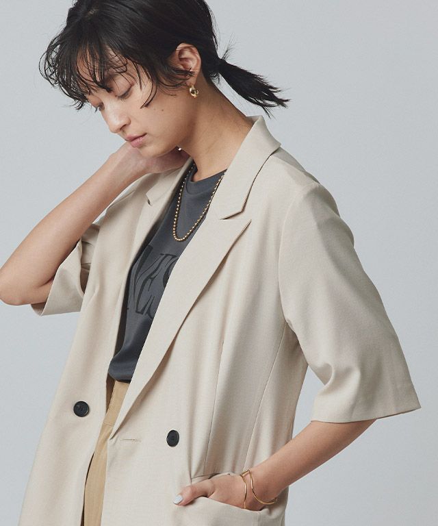 166cm / アイボリー / M