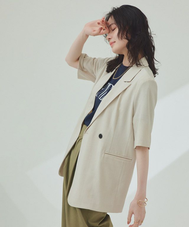 168cm / アイボリー / L